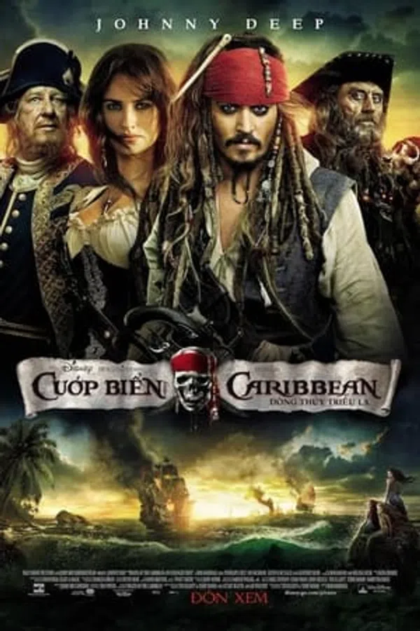 Poster phim Cướp Biển Vùng Caribbean: Suối Nguồn Tươi Trẻ trên Motchill