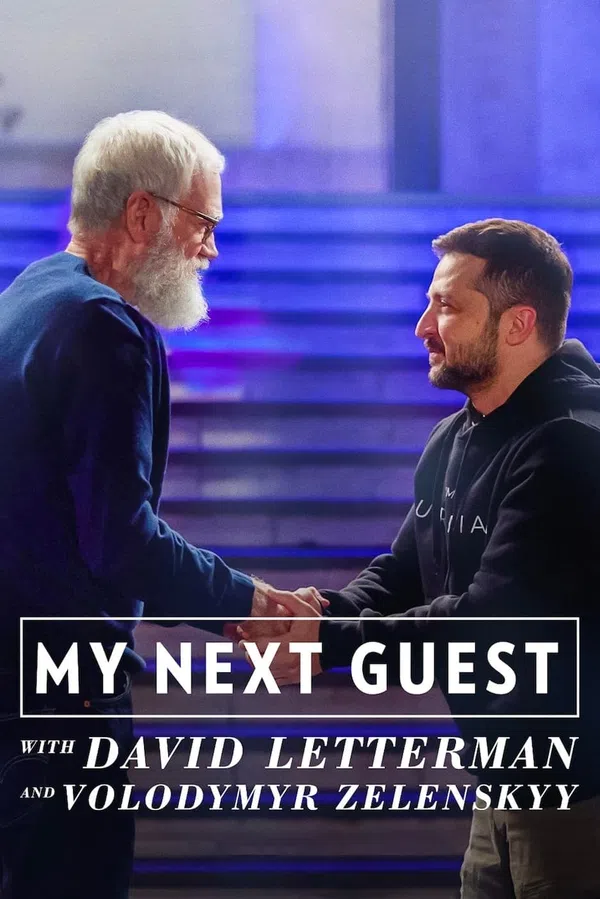 Poster phim David Letterman: Vị khách tiếp theo là Volodymyr Zelenskyy trên Motchill