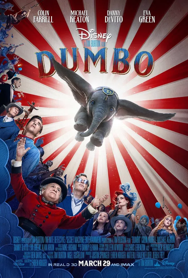 Poster phim Dumbo: Chú Voi Biết Bay trên Motchill