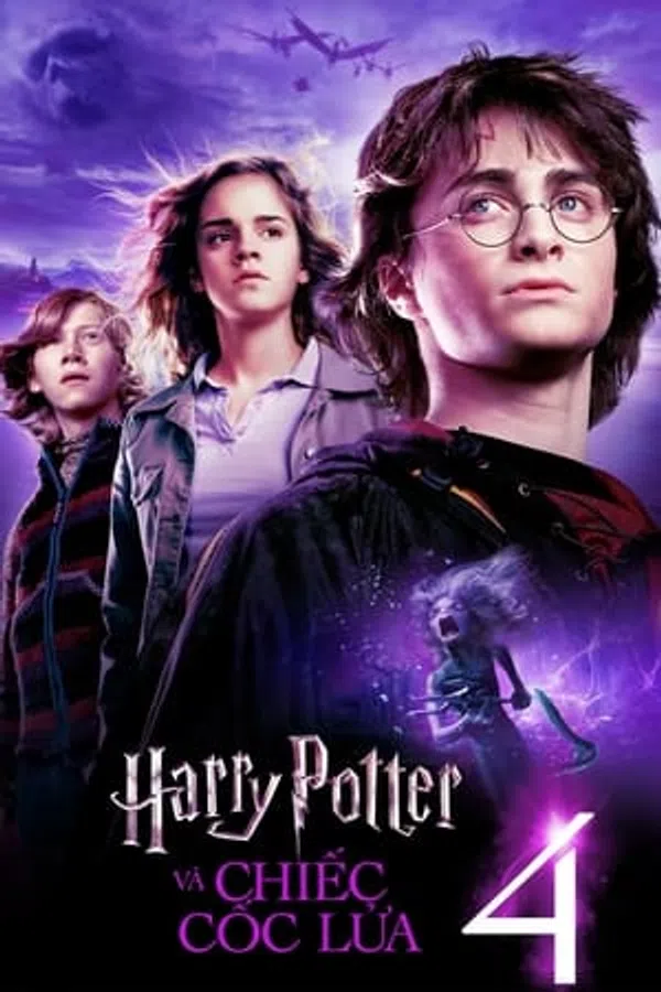 Poster phim Harry Potter và Chiếc Cốc Lửa trên Motchill
