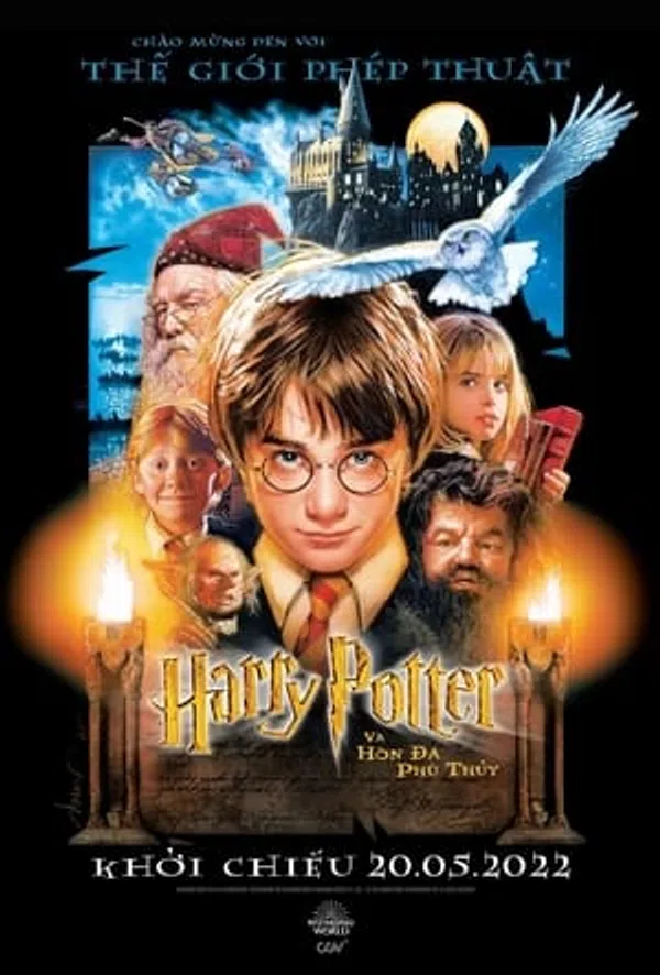 Poster phim Harry Potter và Hòn Đá Phù Thủy trên Motchill