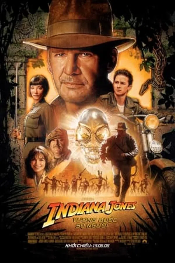 Poster phim Indiana Jones và Vương Quốc Sọ Người trên Motchill