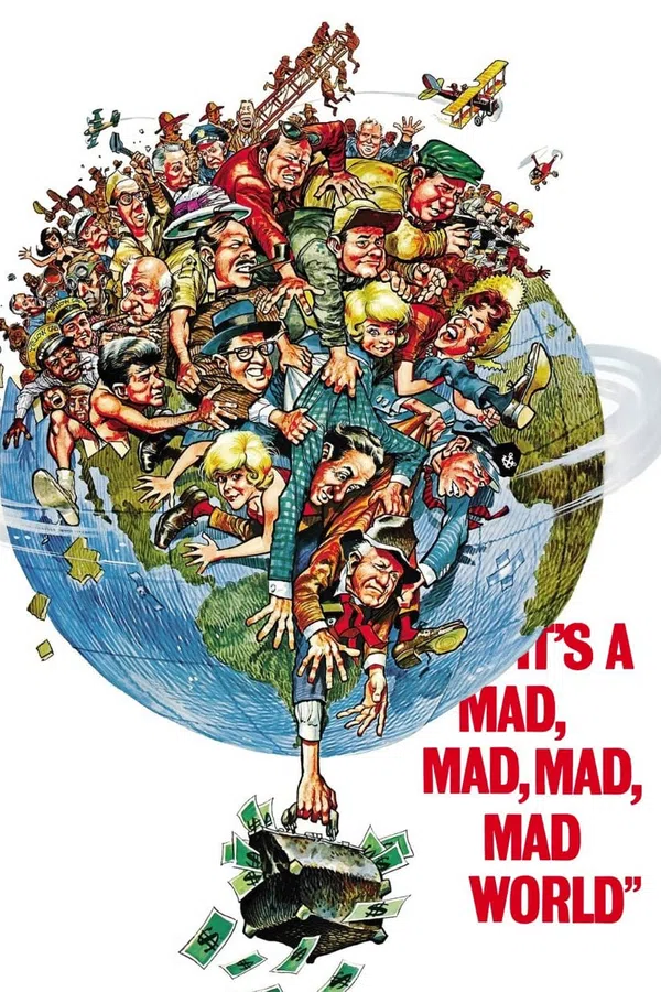Poster phim It's a Mad, Mad, Mad, Mad World trên Motchill