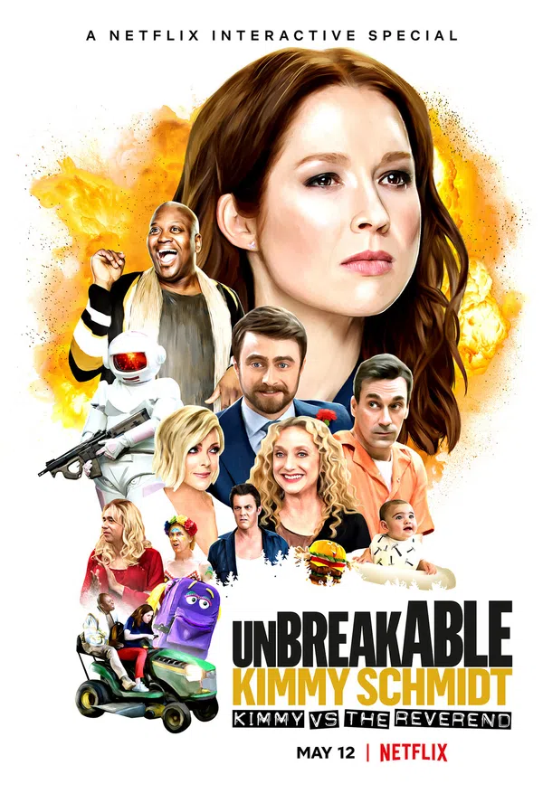 Poster phim Kimmy bất bại: Kimmy đại chiến Đức cha trên Motchill