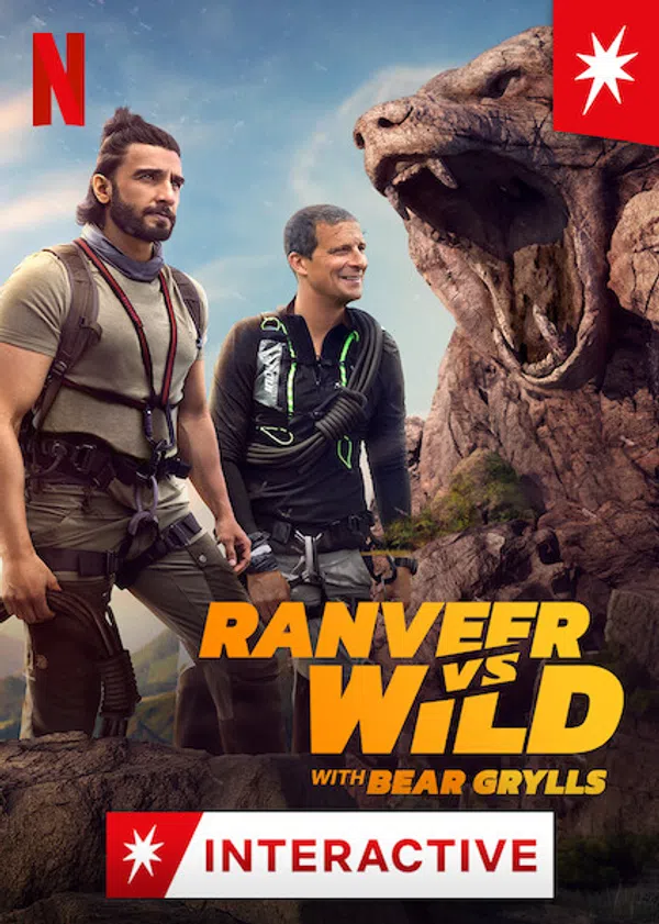 Poster phim Ranveer và Bear Grylls đối đầu với thiên nhiên trên Motchill