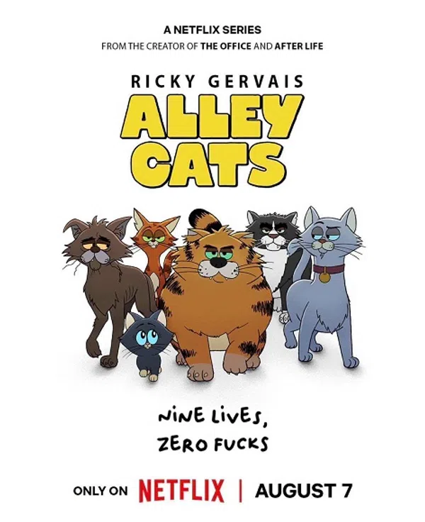 Poster phim Ricky Gervais: Mèo Hoang Đô Thị trên Motchill