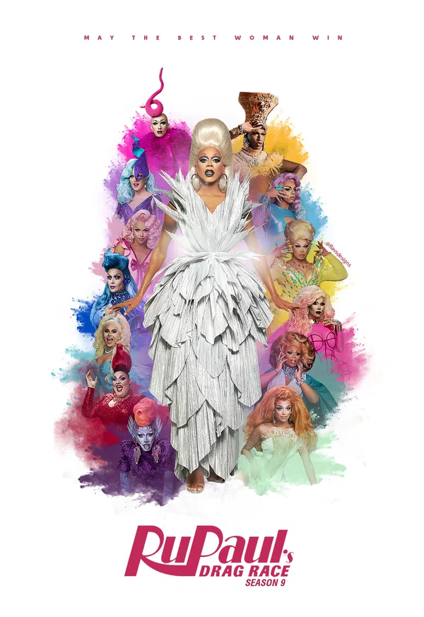 Poster phim Rupaul's Drag Race - Cuộc chiến giày cao gót (Phần 9) trên Motchill