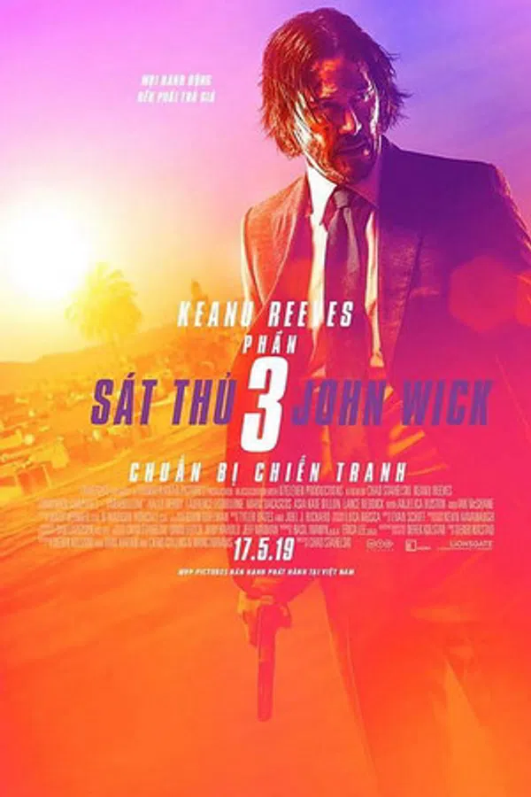 Poster phim Sát Thủ John Wick 3: Chuẩn Bị Chiến Tranh trên Motchill