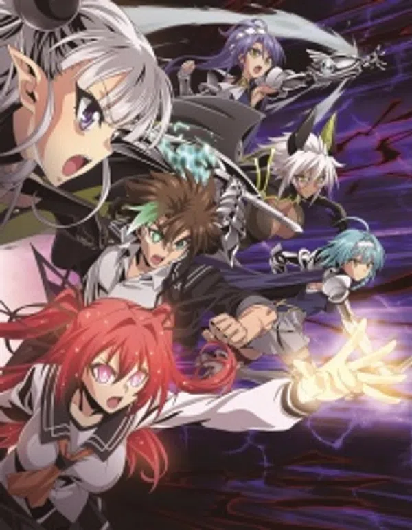 Poster phim Shinmai Maou no Testament Burst trên Motchill