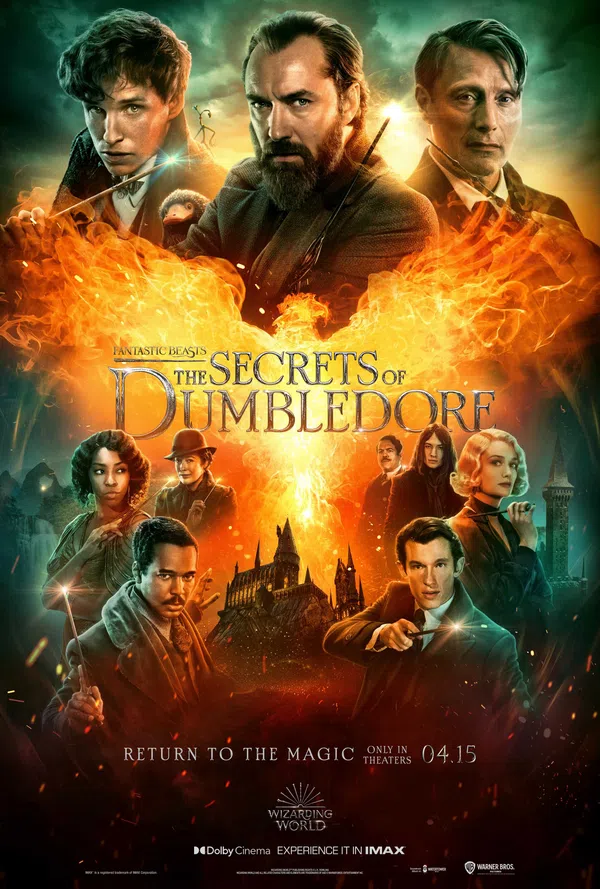 Poster phim Sinh Vật Huyền Bí: Những Bí Mật Của Thầy Dumbledore trên Motchill