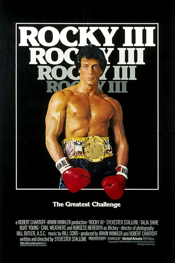Poster phim Tay Đấm Huyền Thoại Rocky III trên Motchill