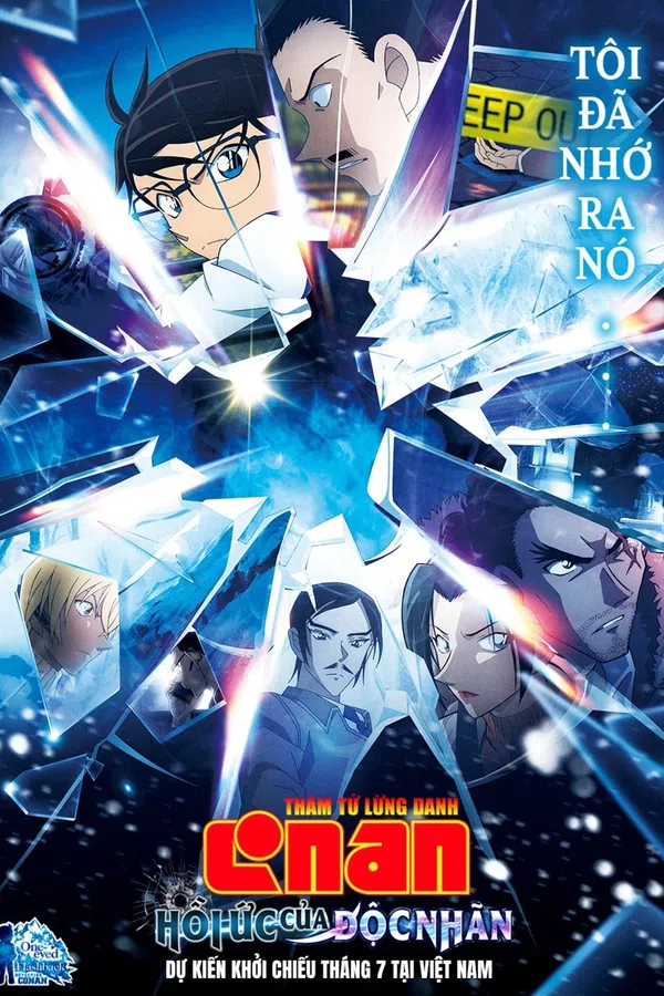 Poster phim Thám Tử Lừng Danh Conan 28: Dư Ảnh Của Độc Nhãn trên Motchill