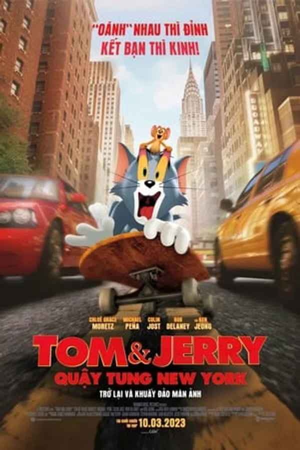 Poster phim Tom và Jerry: Quậy Tung New York trên Motchill