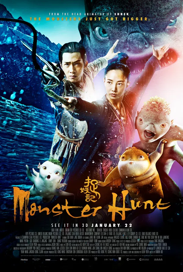 Poster phim Tróc Yêu Ký (Truy Lùng Quái Yêu) trên Motchill