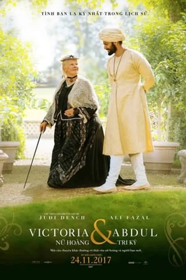 Poster phim Victoria & Abdul: Nữ Hoàng & Tri Kỷ trên Motchill