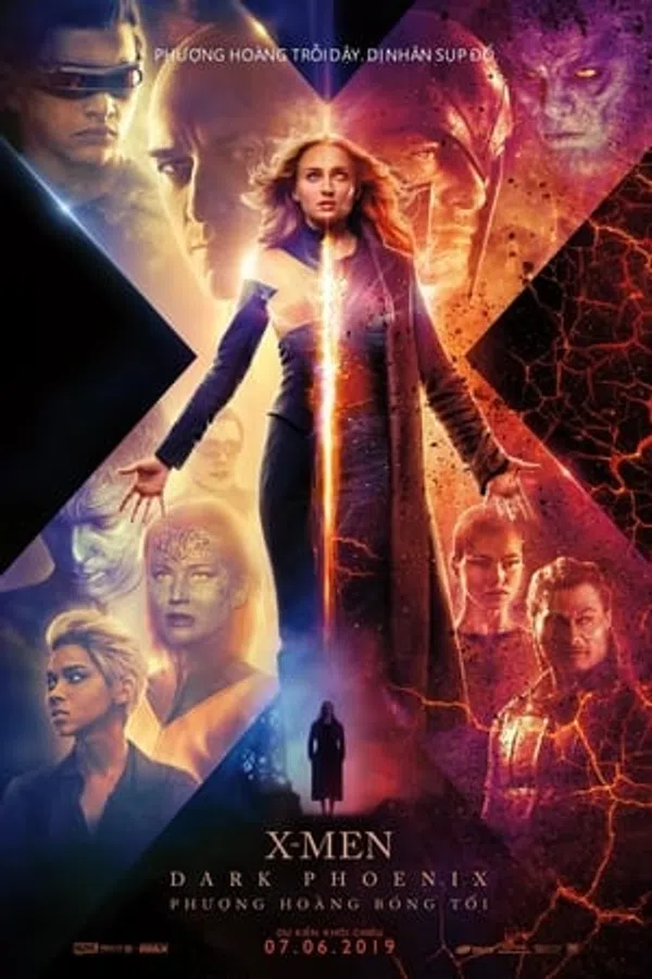 Poster phim X-Men: Phượng Hoàng Bóng Tối trên Motchill